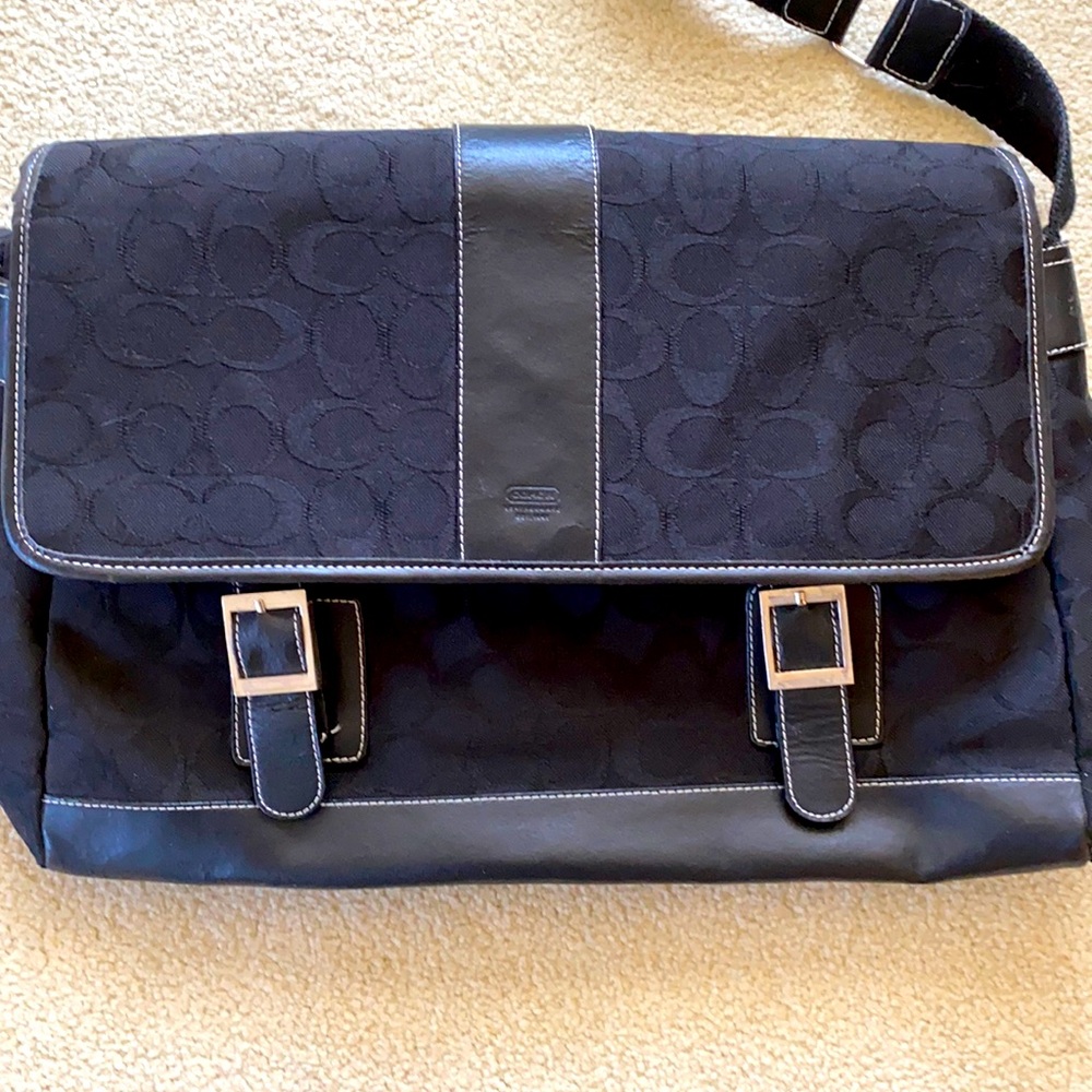 Coach Black Satchel